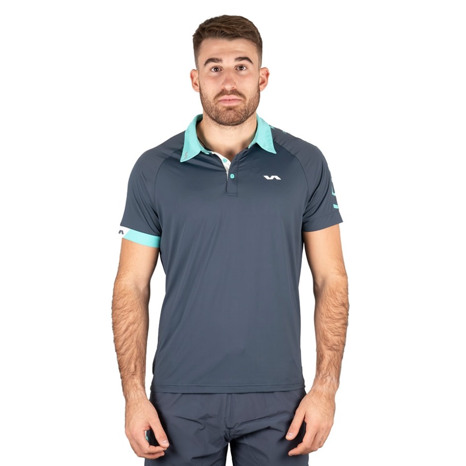 Original Pro Polo-Shirt Navy / Turquoise