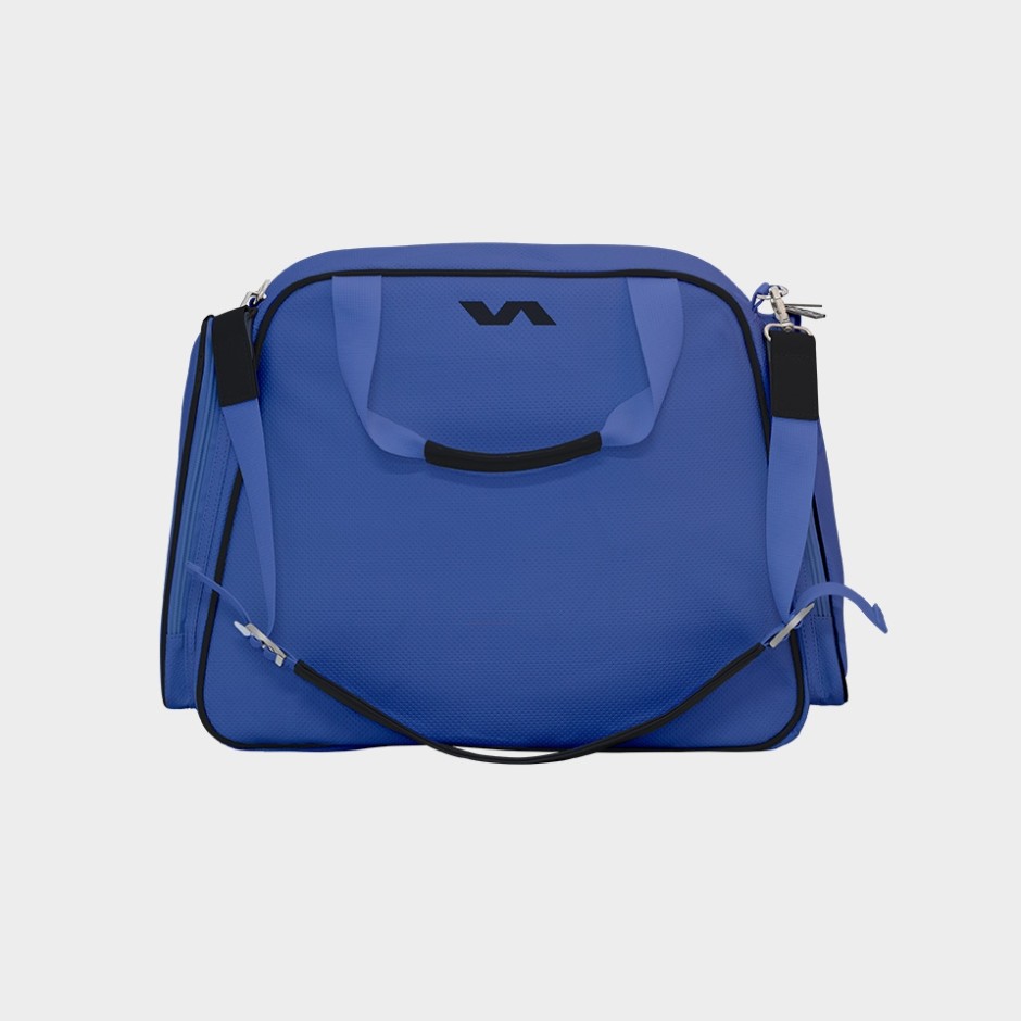 2022 Blue Retro Woman Leather Bag