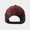 Gorra Ambassadors burdeos/gris
